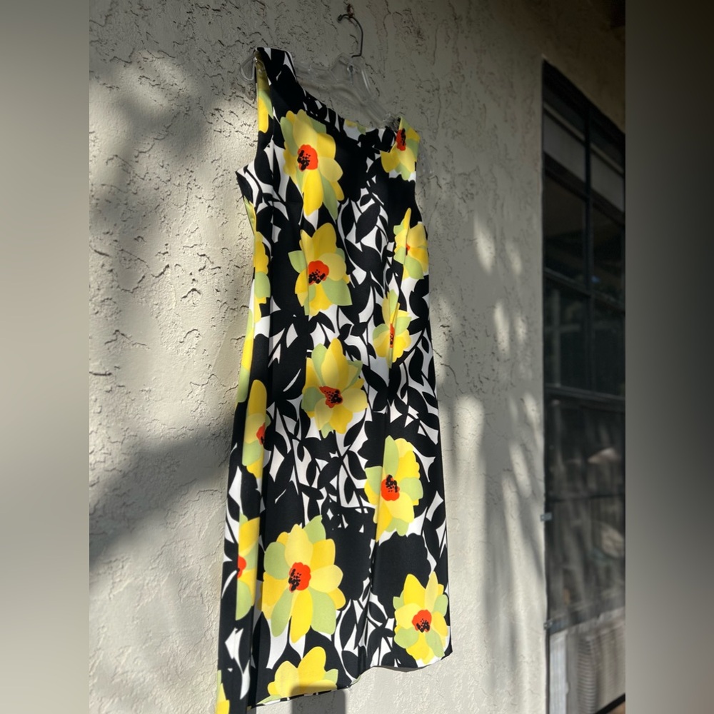 Alyx brand black midi with floral designs